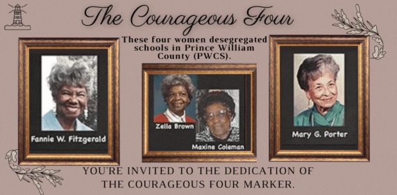 The Courageous Four Dedication